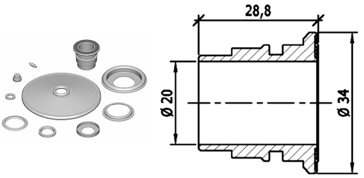 MM33105 KNORR Load Sensing Valve – Major I87895
