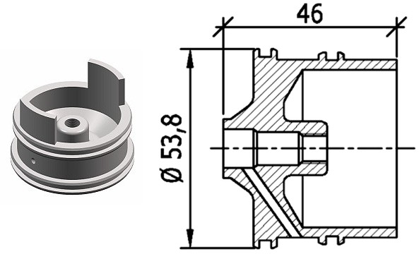MM22471/2 Piston for MM22471