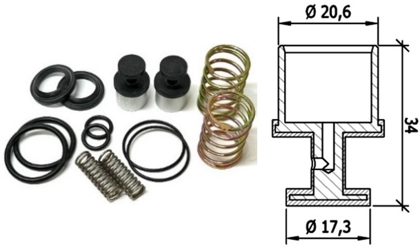MM33124 BENDIX (Delta Foot Valve)