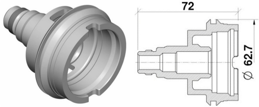 MM33044/2 Piston for MM33044