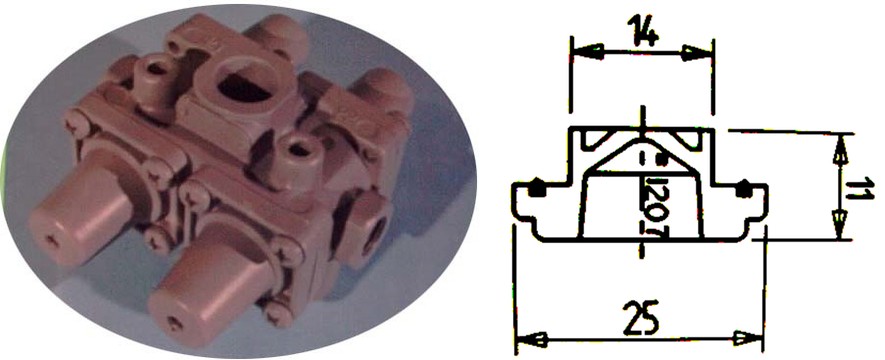 MM22499/1 WABCO 4 Circuit (7 Port)