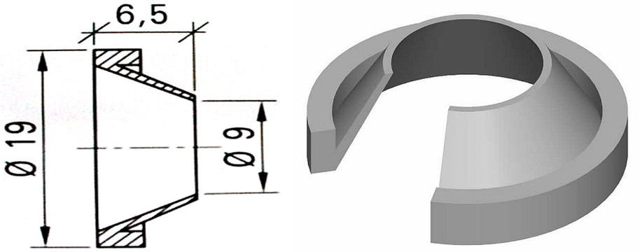 MM1430 Clutch Shaft Plastic Clip