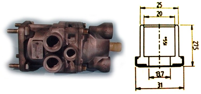 MM33056 WABCO Dual Circuit (SK Range)