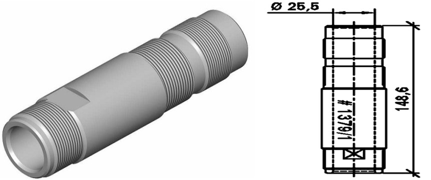 MM1379/1 Airmaster Hydraulic Master Cylinder (25.5mm Bore)