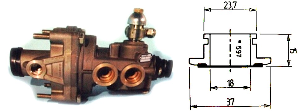 MM22397 WABCO Relay Load Sensing