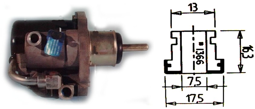 MM22248/1 WABCO Clutch Servo (16.3mm)