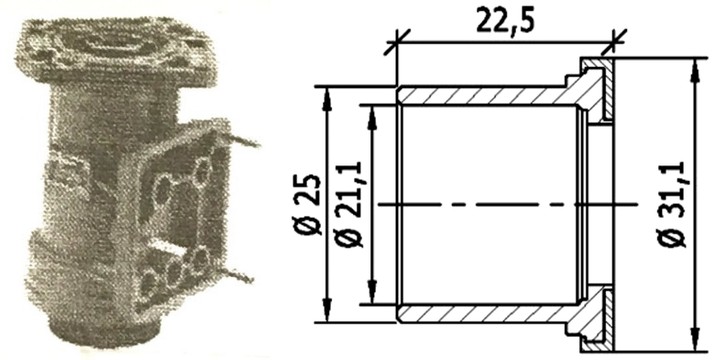 MM33121 BOSCH Foot Valve SCANIA