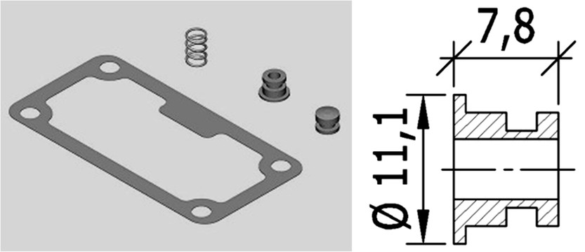 MM33129 Splitter Valve Repair KIT