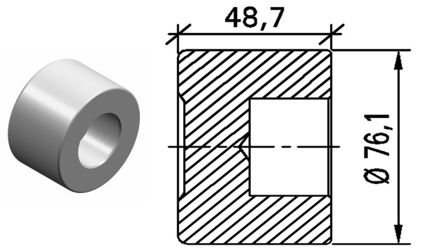 MM33089/1 Calliper Main Piston
