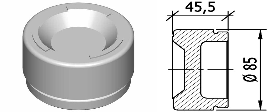 MM2781 BELL Calliper Piston