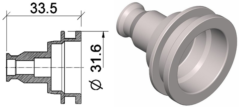 MM33077/1 Piston for MM33077