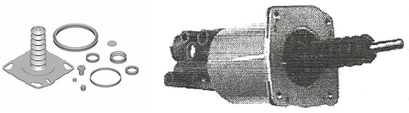MM33133 KNORR BREMSE Clutch Servo 100mm Piston