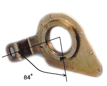 MM33001/1 Control Plate – Long Arm (84°)