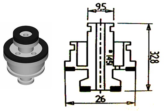 MM1451 IVECO Foot Valve