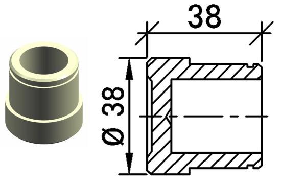 MM2051 Calliper Inner Piston
