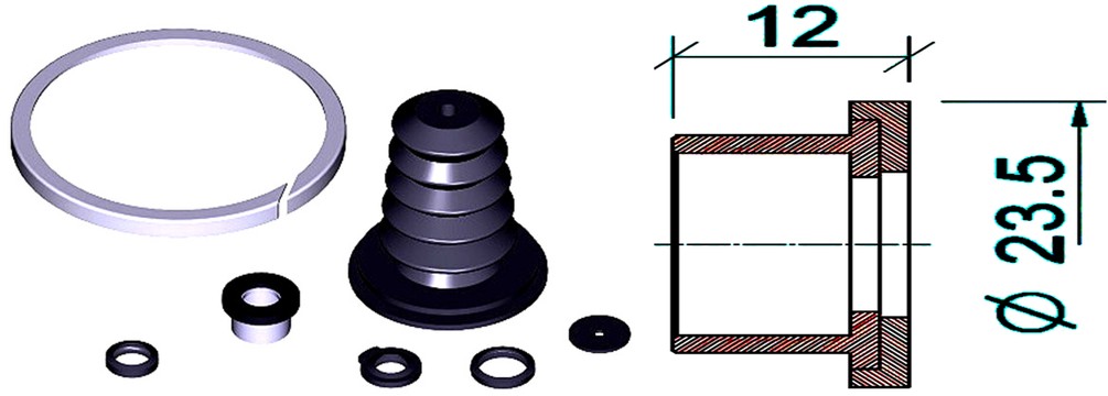 MM33142 RENAULT KERAX Clutch Servo