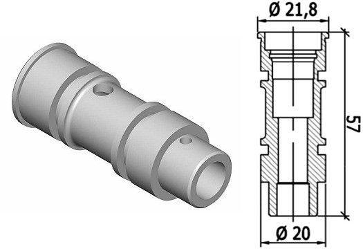 MM1548 Cartridge Sleeve #WR 461 324 5032