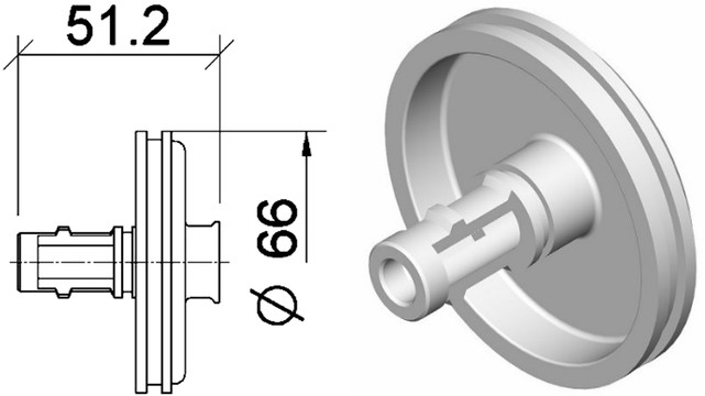 MM33069/1 Main Air Piston for MM33069