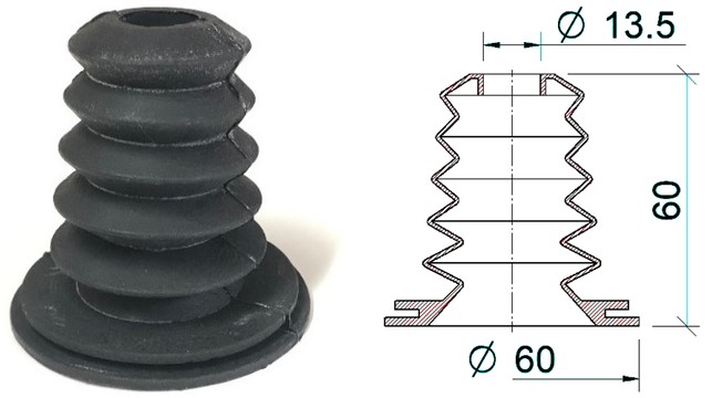 MM1964-1 Boot for MM1537/2 Push Rod