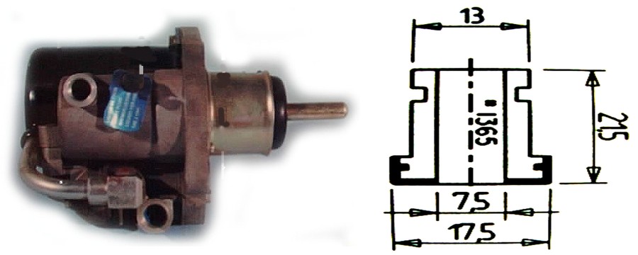 MM22248 WABCO Clutch Servo (21.5mm)