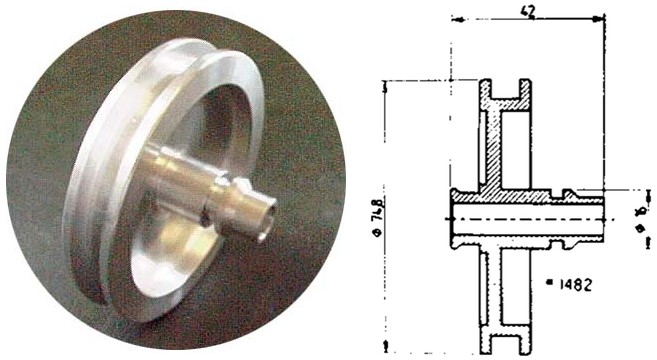 MM33004/1 HINO Main Air Piston