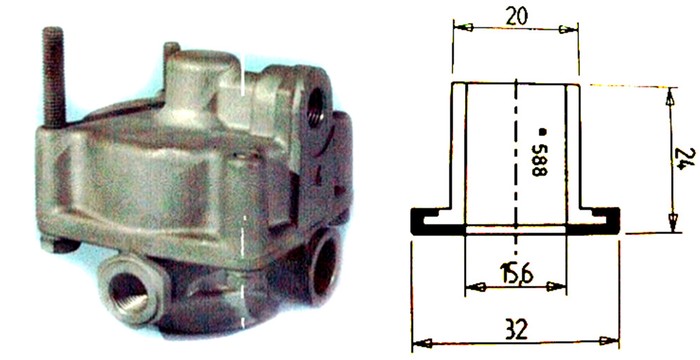 MM22450 BOSCH Square Relay