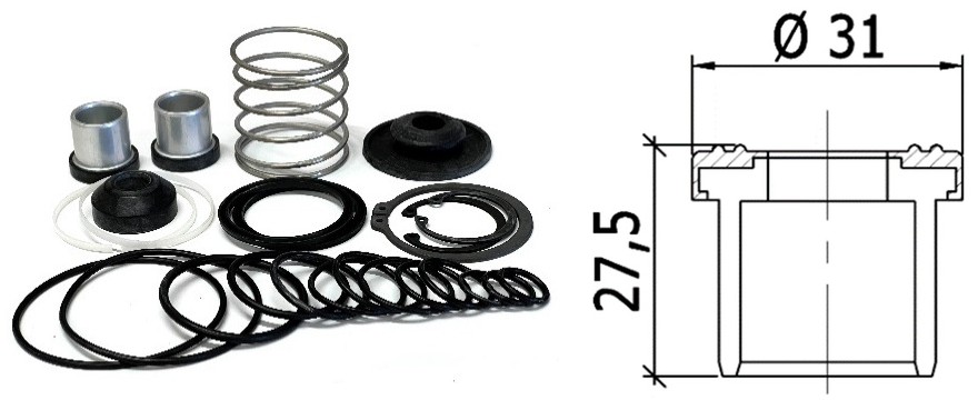 MM33174 WABCO Foot Valve