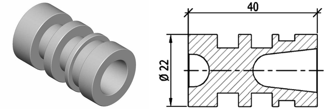 MM1383 Japanese Clutch Servo Hydraulic Piston