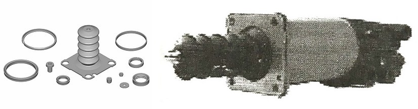 MM33113 KNORR BREMSE Clutch Servo 75mm Piston