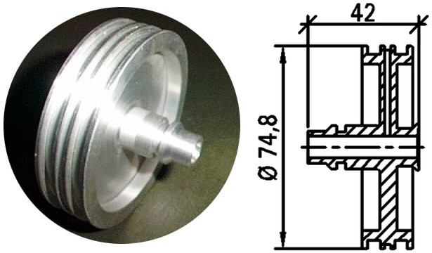 MM1577 Main Air Piston CK45 CK46