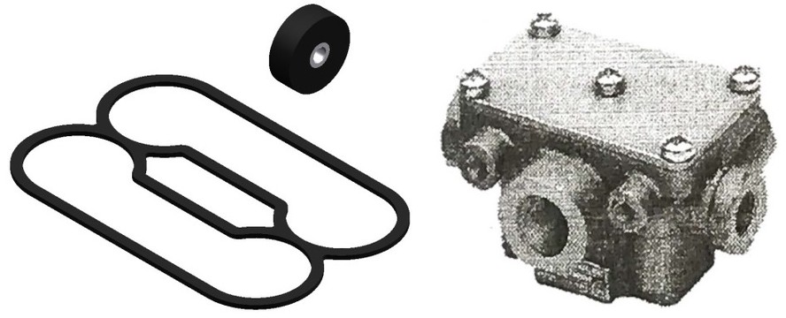 MM33186 KBREMSE/BENDIX 5 Port Protection Valve