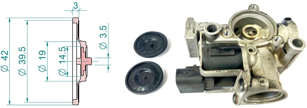 MM33222 ABS Modulator Unit
