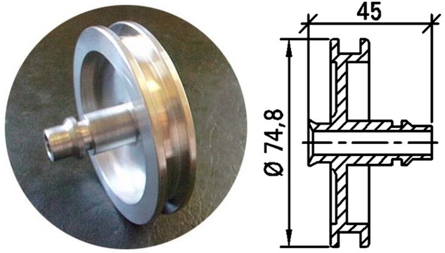 MM1482/1 Main Air Piston for HINO