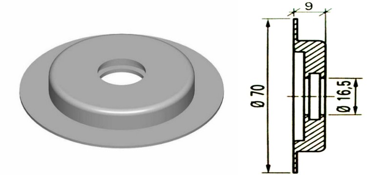 MM33058/1 BENDIX Trailer Control Cover Plate