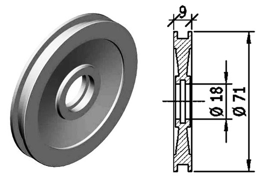 MM33058/2 BENDIX Trailer Control Piston
