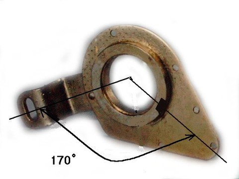 MM33001/4 Control Plate – Long Arm (170°)
