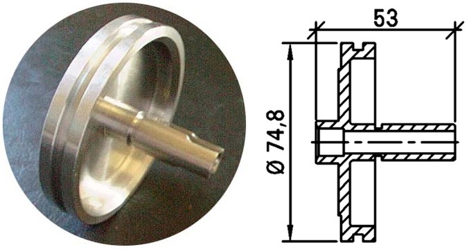 MM1681 Main Air Piston NISSAN Foot Valve