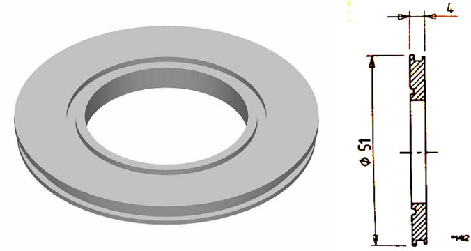 MM33033/1 BOSCH Seat Disc for Unloader